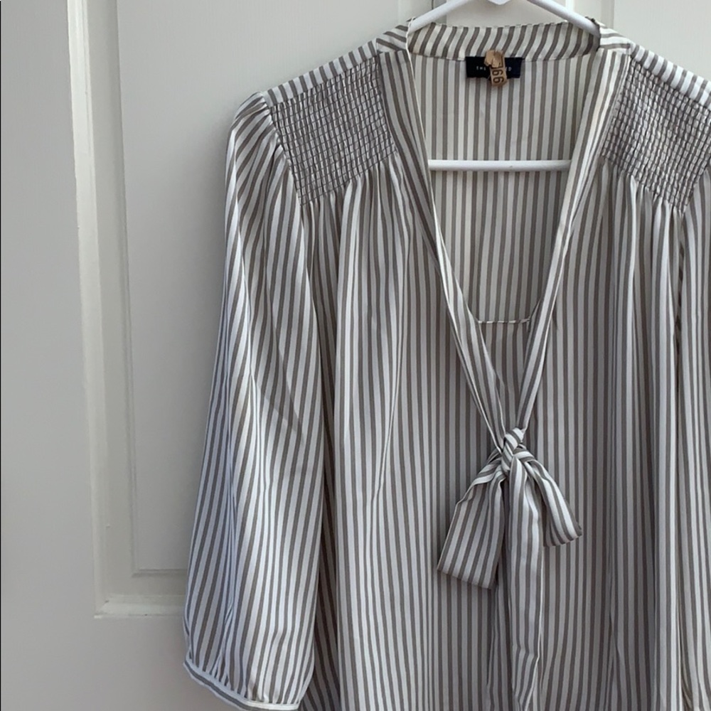 The Limited Tie Neck Blouse